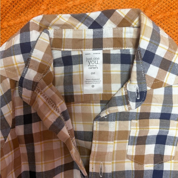 Bundle for little boys of Carter's Red and Tan Camisoles - Picture 4 of 8